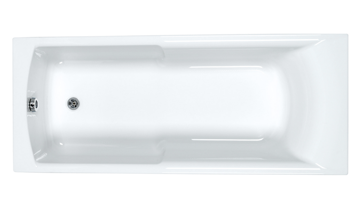 Carron Axis 1700x700mm Single Ended Bath - White Gloss (02037)