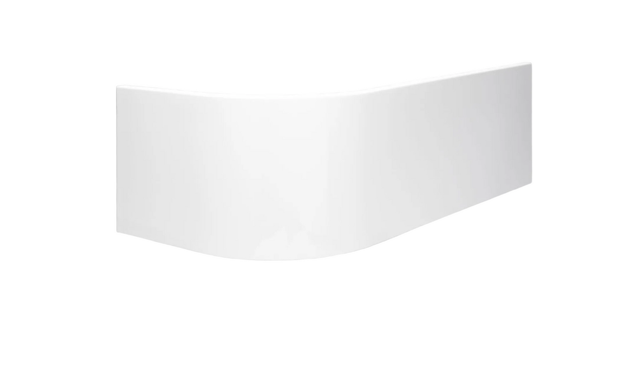 Carron Status 1700x800mm Front Bath Panel Carronite - White Gloss (02339)