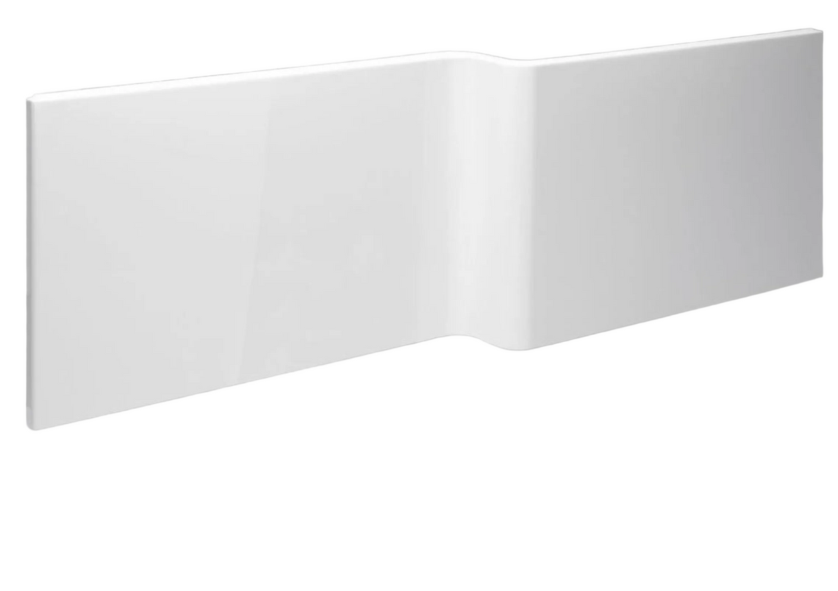 Carron Quantum Shower Bath 1500mm Carronite Front Panel - White Gloss (02325)