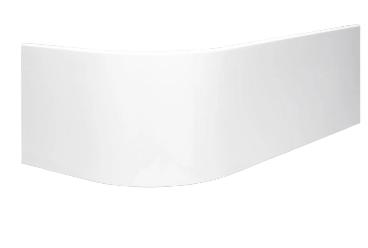 Carron Status 1600x725mm Front Bath Panel Carronite - White Gloss (02335)