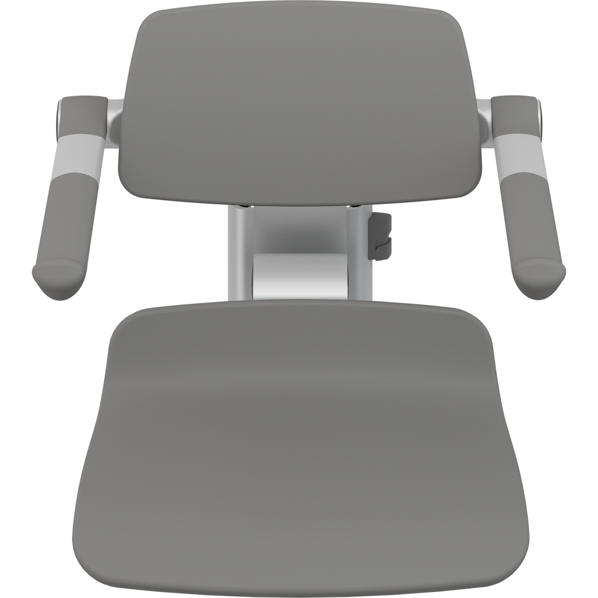 Pressalit PLUS replacement shower seat 450 with back & armrests – detail