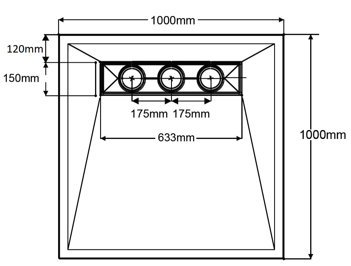 AKW TriForm Linear Wet Room Floor Former, photo 11