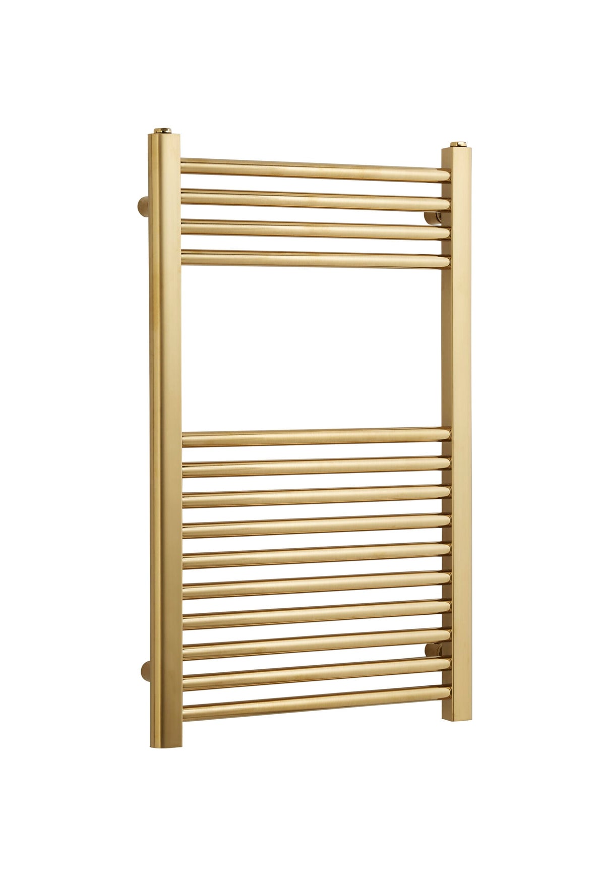 Kartell K-VIT K-Rail 22mm Straight brushed brass towel rail