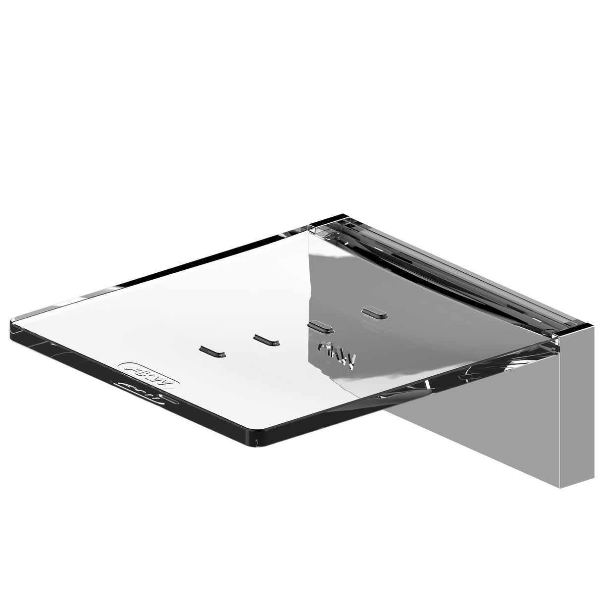 AKW Onyx Soap Dish Chrome (23683)