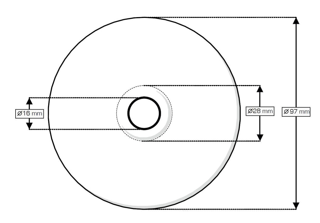 AKW Onyx Toilet Brush White and Chrome (23684)