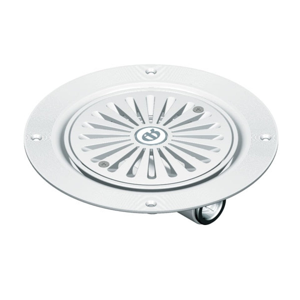 AKW Tuff Form 1 Part Pumped Waste Adaptor with 15mm Outlet - Vinyl Floors (25101)