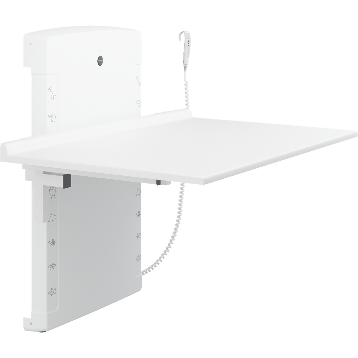 Pressalit low start foldable daycare changing table