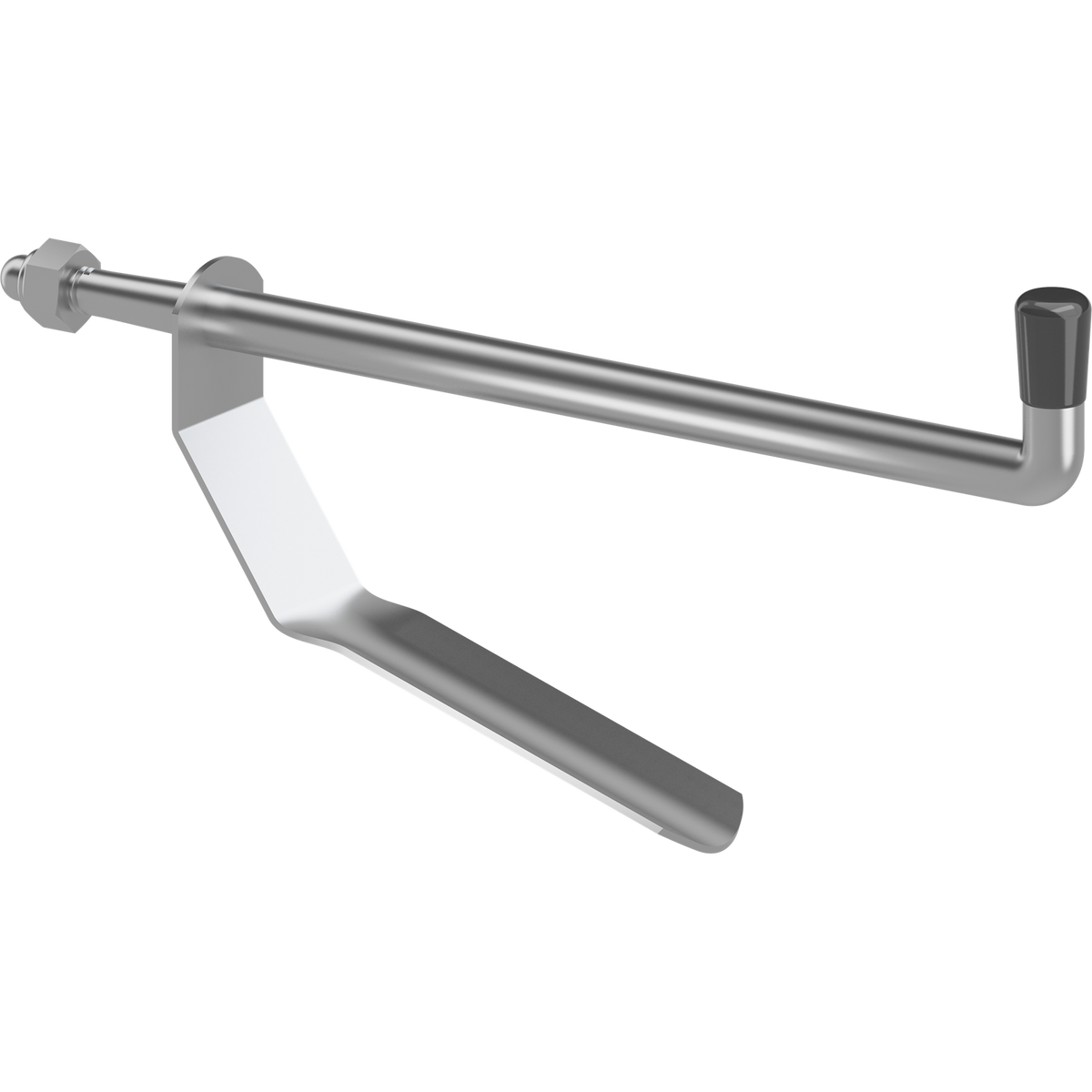 Pressalit VALUE paper holder with spring, stainless steel (R1151)