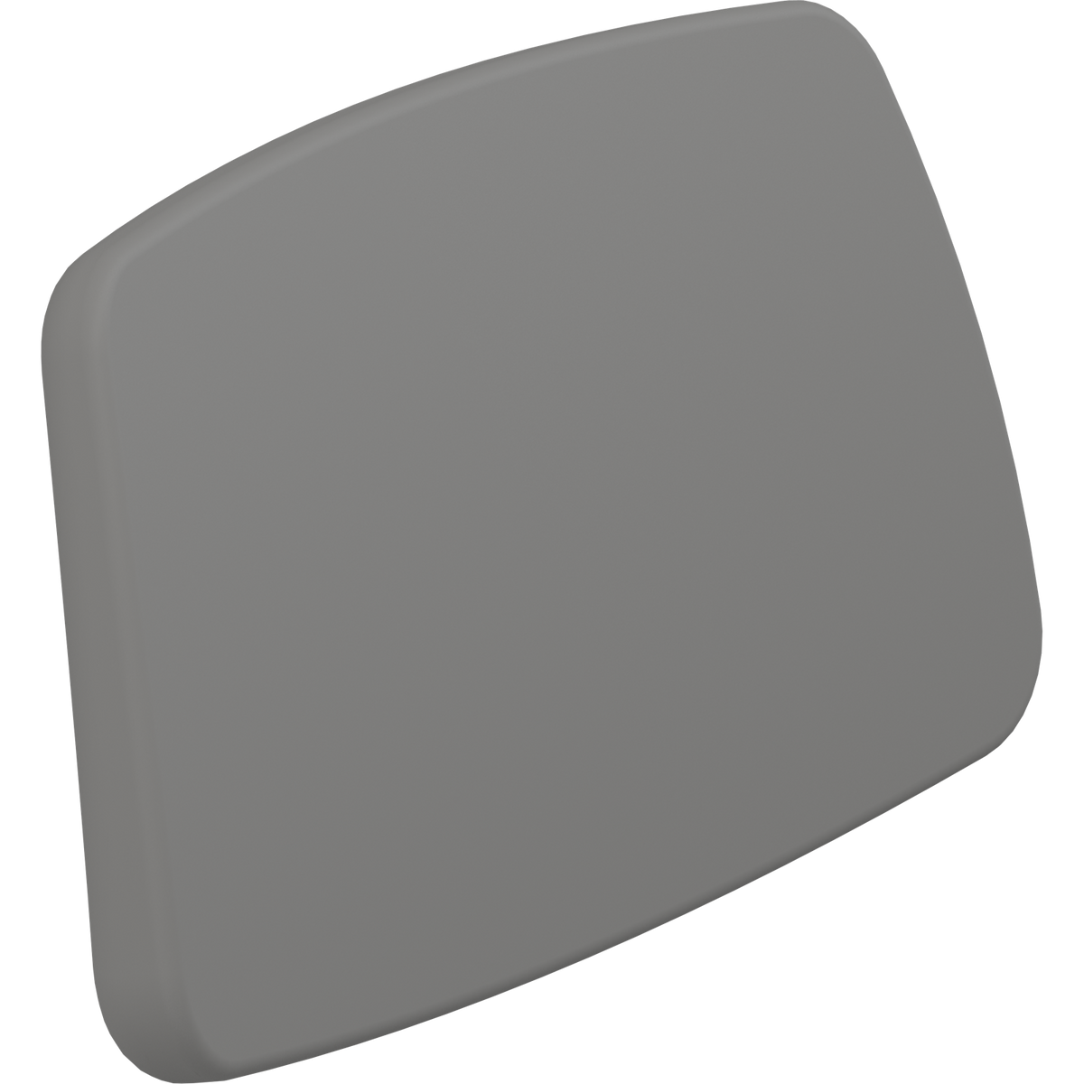 Pressalit PLUS fixed height backrest – 385 mm, Anthracite
