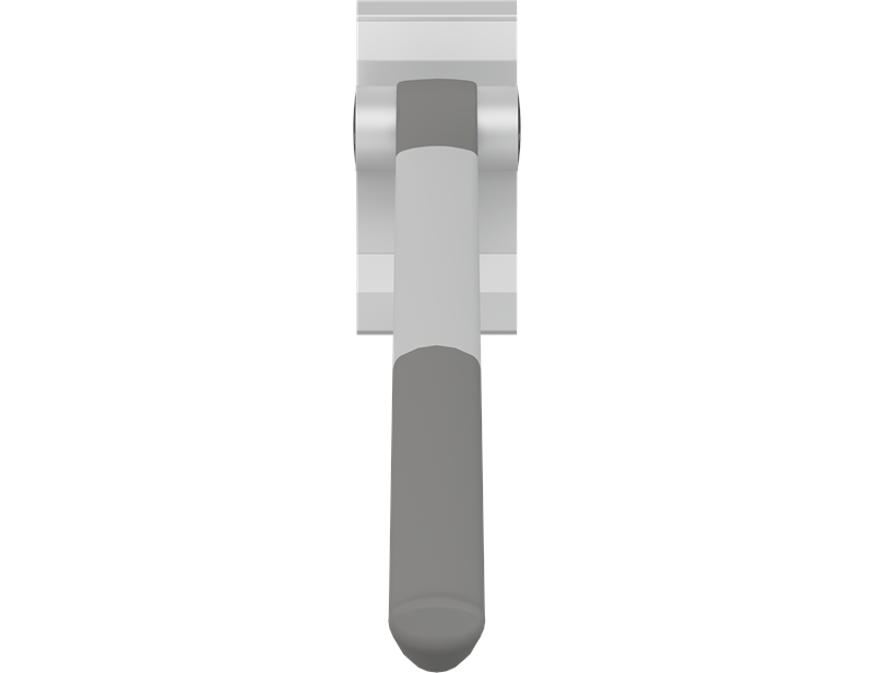 Pressalit PLUS Support Arm With Integrated Counter-Balance, 850mm Anthracite R360085112