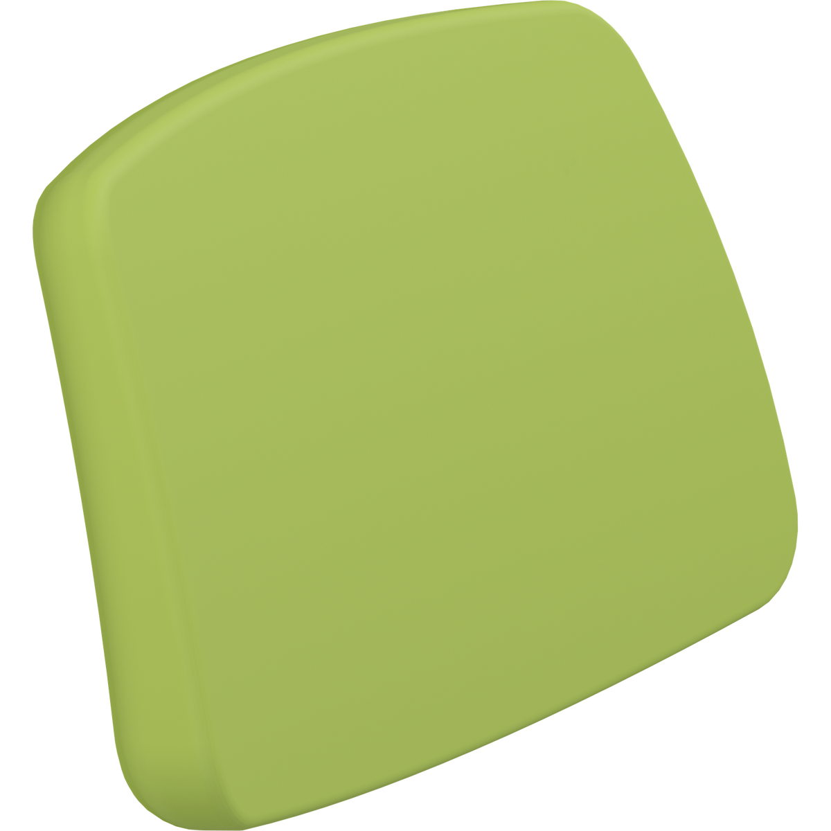 Pressalit PLUS fixed height backrest – 293 mm, Lime Green