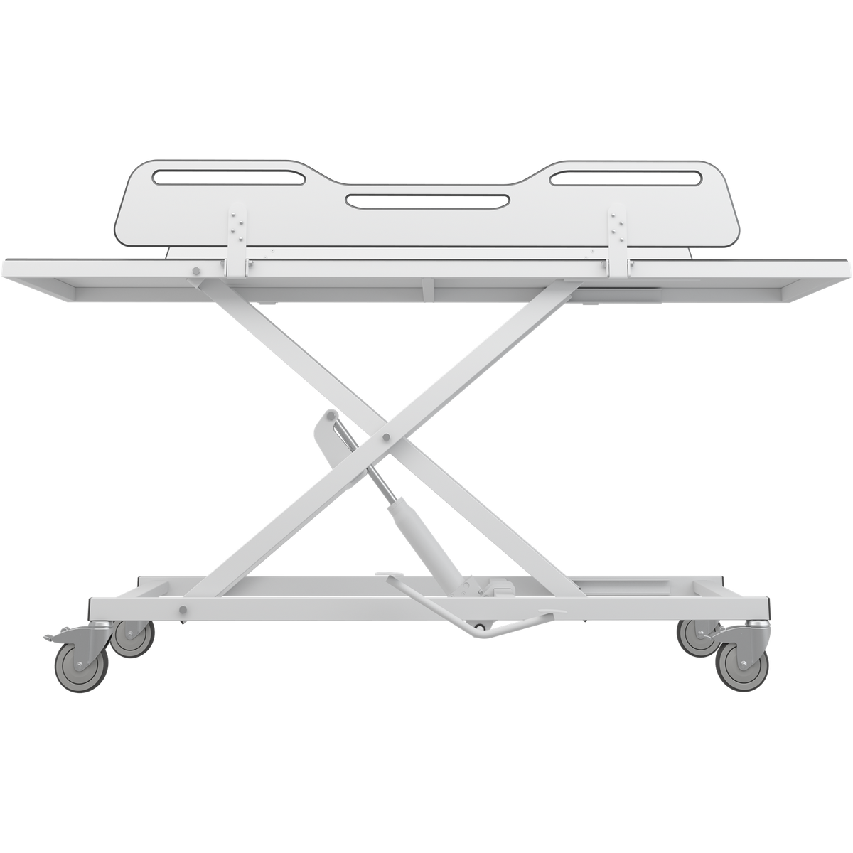 Pressalit MCT 5 change trolley rails lowered