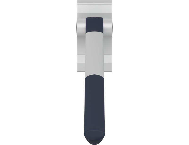 Pressalit PLUS Support Arm With Integrated Counter-Balance, 850mm Dark Blue R360085108