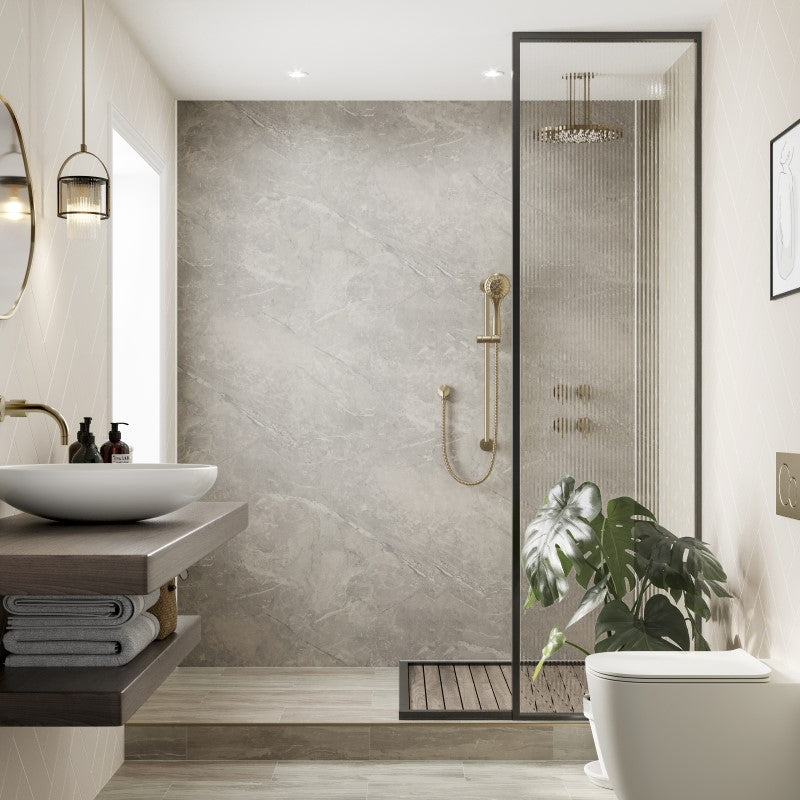 Multipanel Pure Valmasino Marble Bathroom Wall Panel – Matt, photo 3