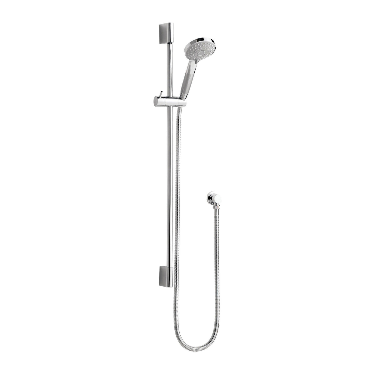 Nuie Slimline Shower Slide Rail Kit – Chrome