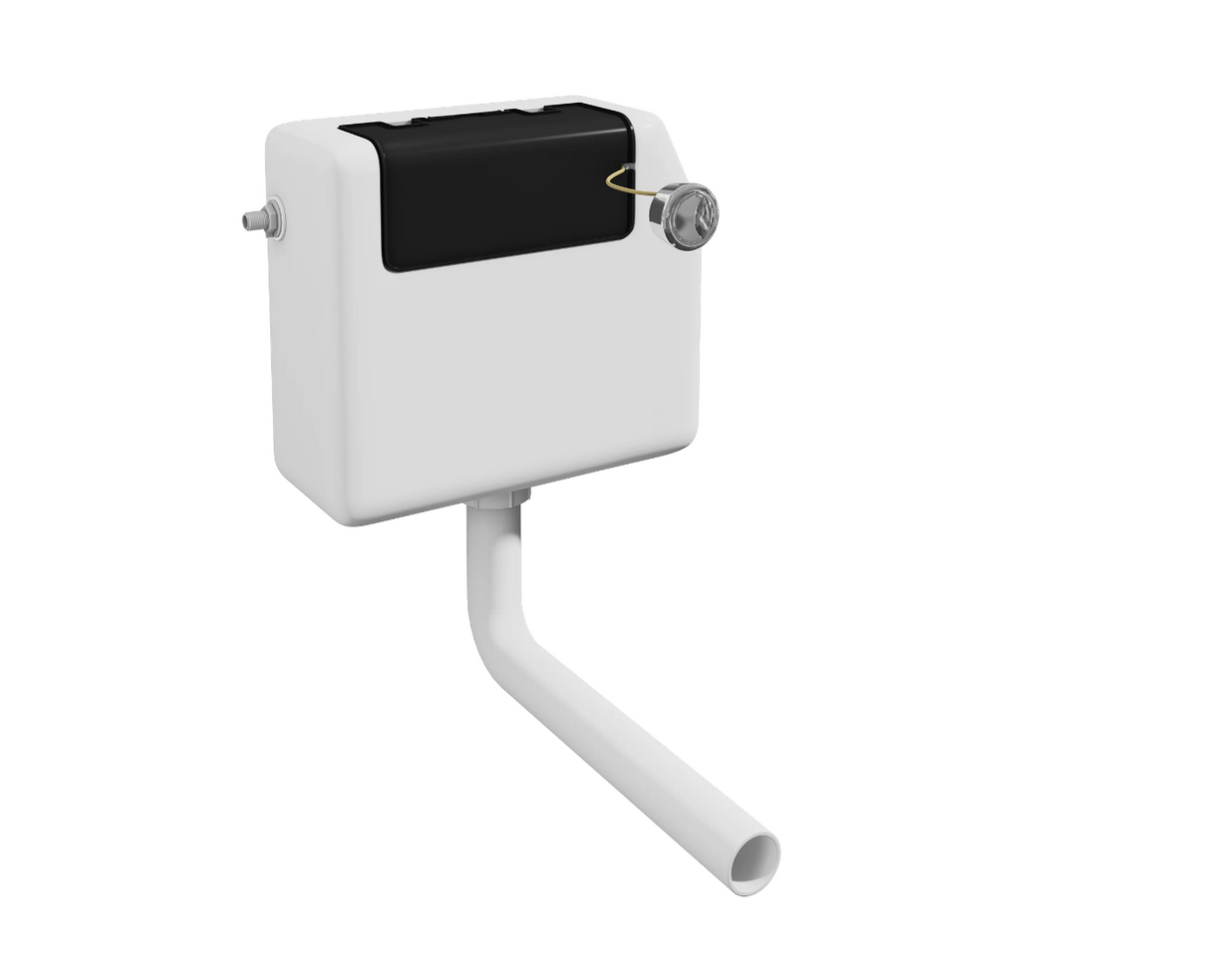Kartell K-VIT Trim Back To Wall WC with Soft Close Seat (POT473TR-POT472TR)