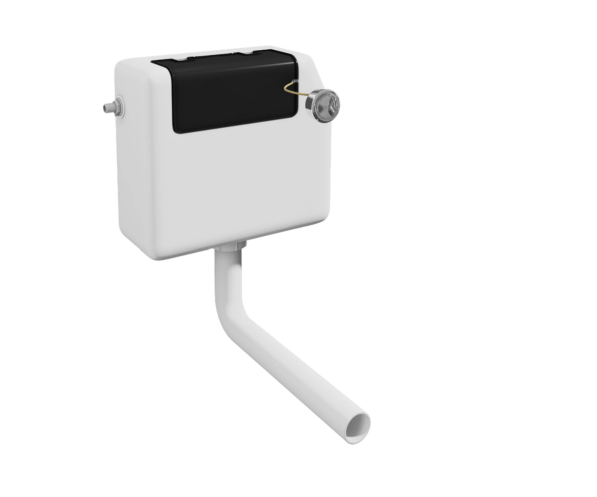 Kartell K-VIT Options 600 Wall Hung WC with Soft Close Seat-White Gloss (POT077OP-SEA600OP)