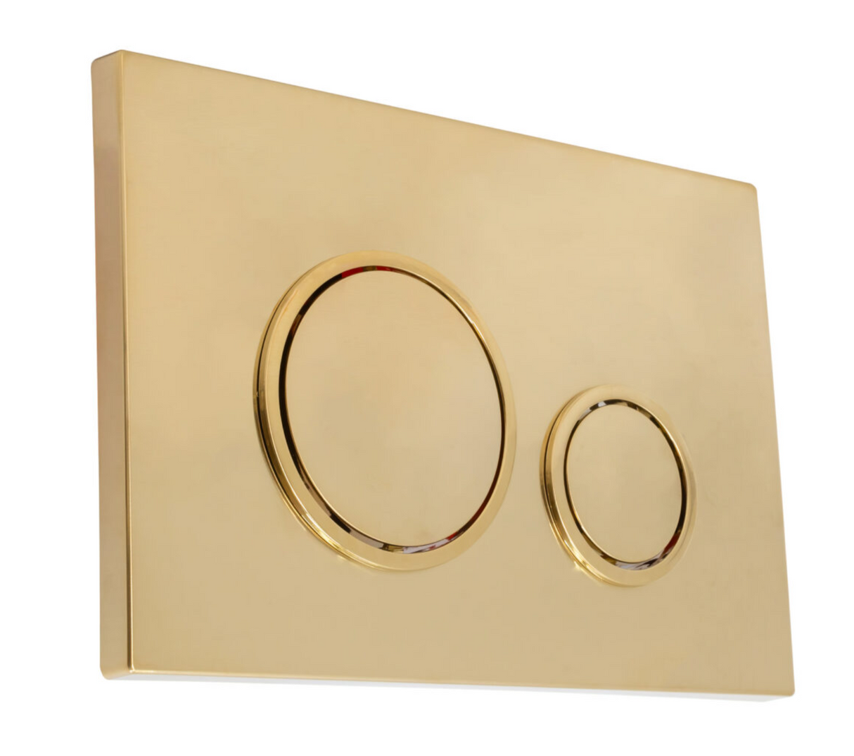 Kartell K-VIT Keytec Round Flushplate- Brushed Brass (ACC017)