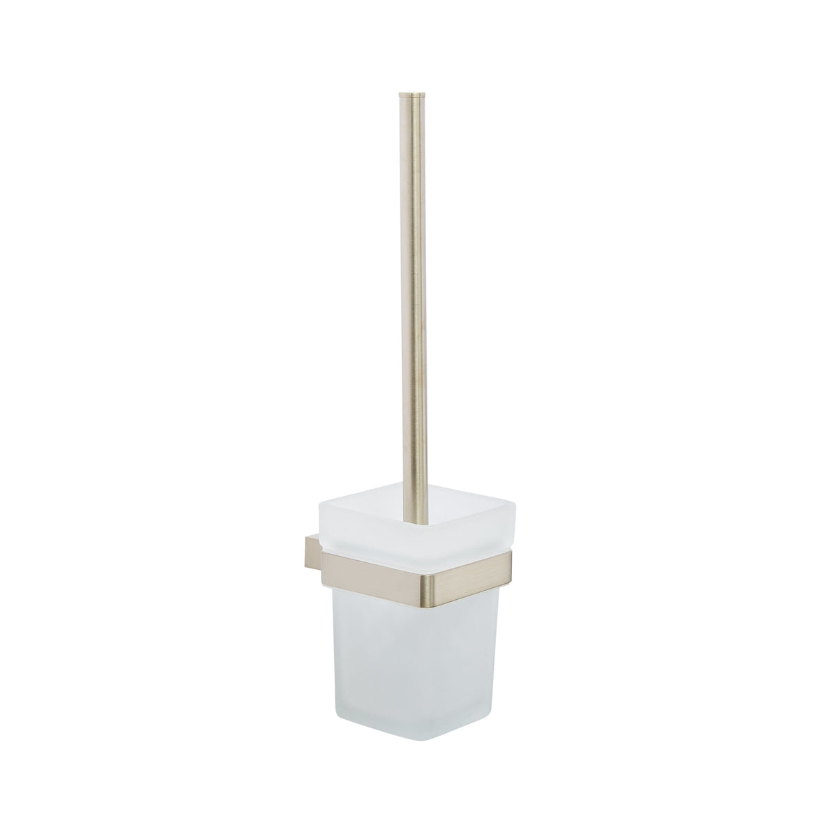 Kartell K-VIT Premium Toilet Brush Set – Brushed Nickel (ACC328)