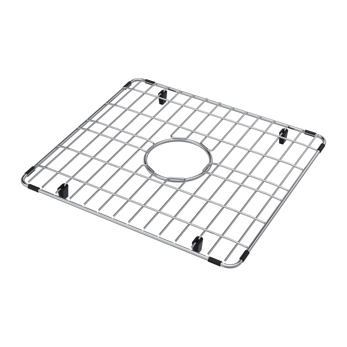 Nuie Stainless Steel Double Bowl Kitchen Sink Wire Grid Pack (Set of 2) – Chrome