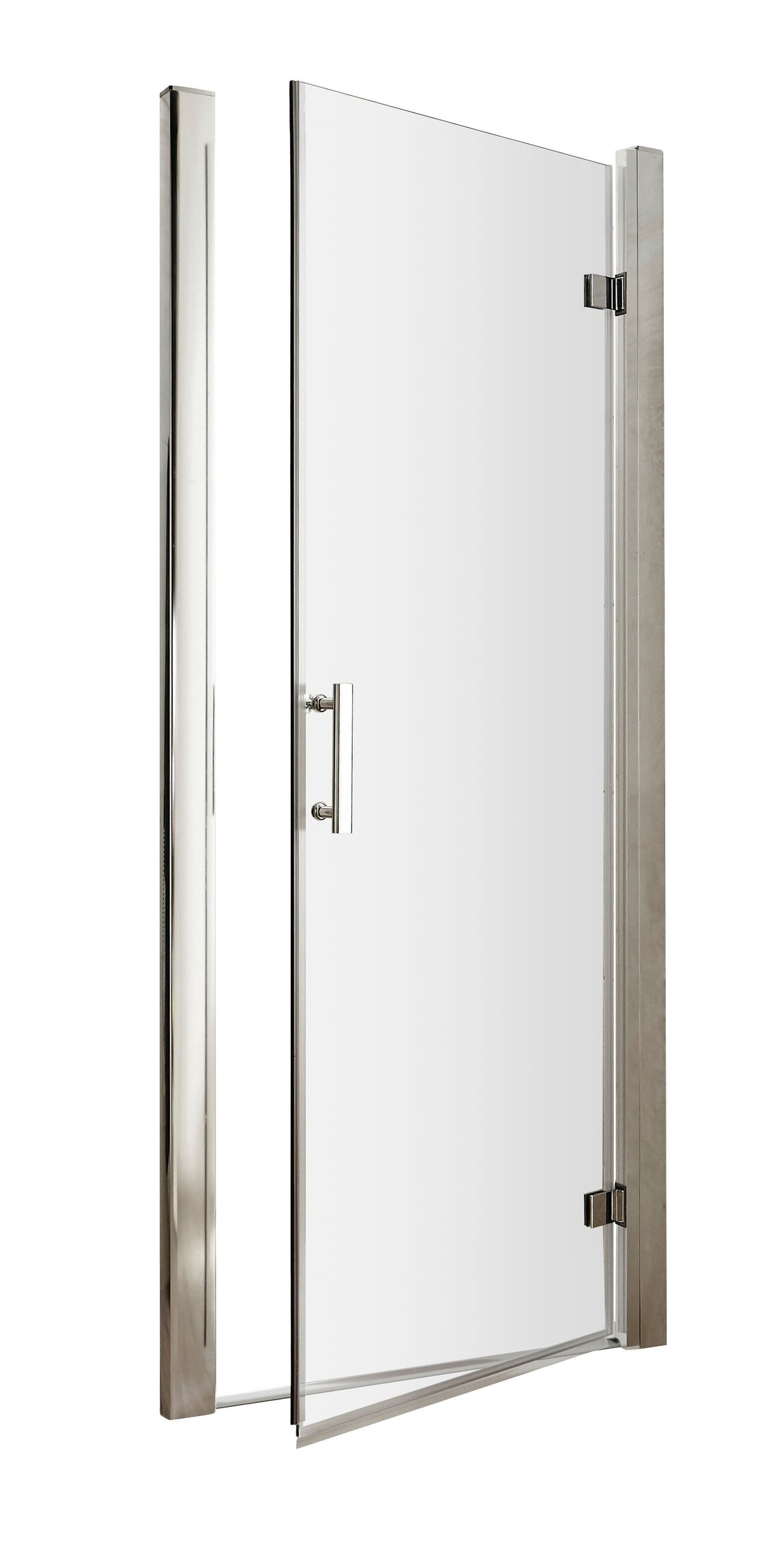 760mm Hudson Reed Pacific Hinged Shower Door – Chrome, photo 2