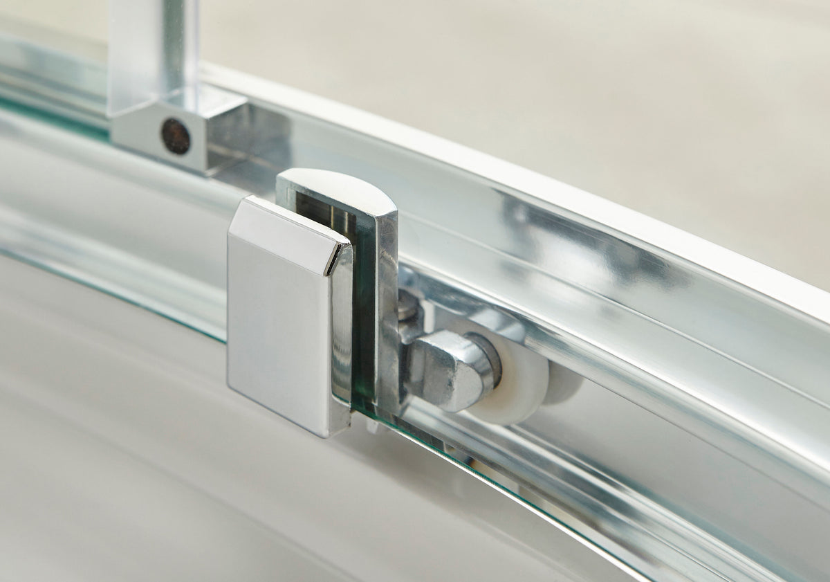 860mm Hudson Reed Pacific Quadrant Shower Enclosure – Chrome, photo 4
