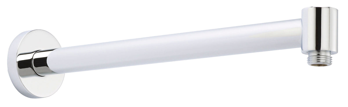 Nuie Wall-Mounted Shower Arm – Chrome or Brushed Bronze, photo 2
