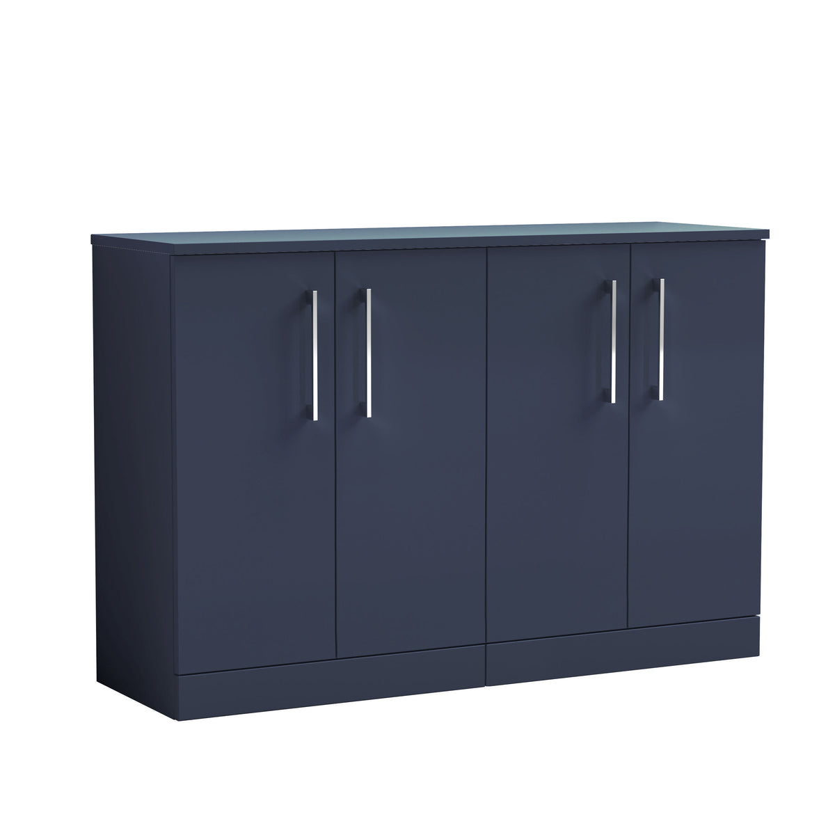 Nuie Arno 1200mm 4 Door Floor Standing Vanity Unit With Worktop, photo 6