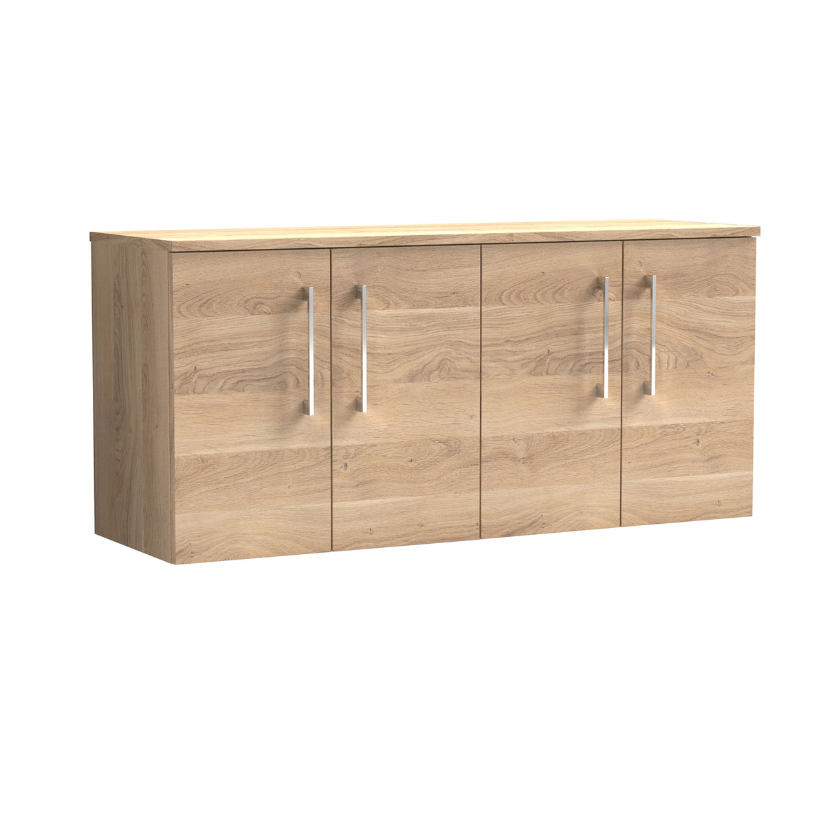 Nuie Arno 1200mm 4 Door Wall Hung Vanity Unit With Worktop, photo 7