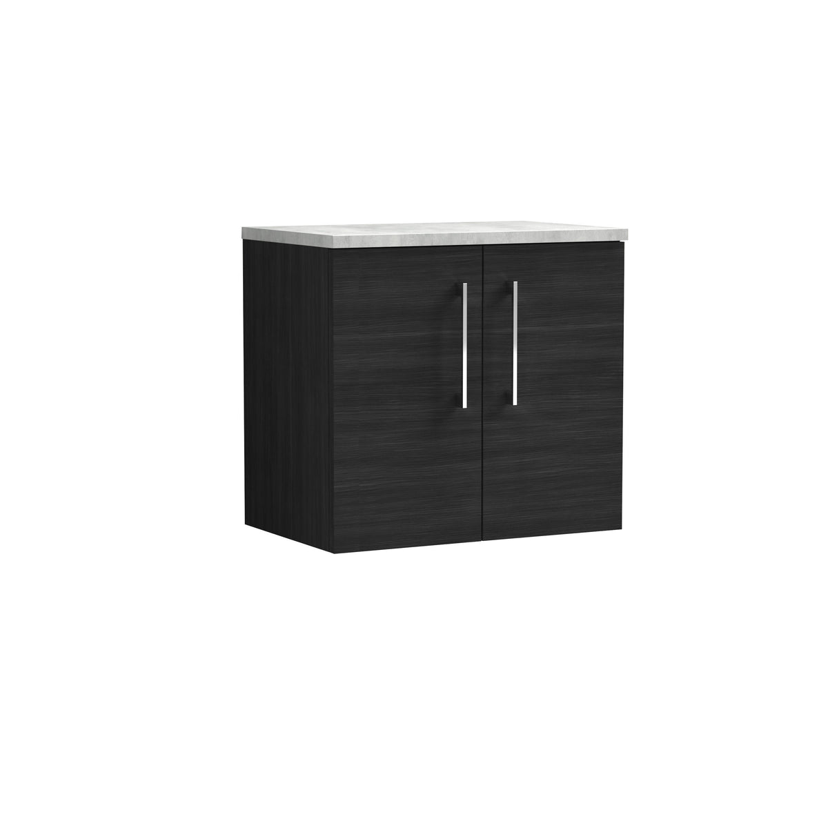 Nuie Arno 600mm 2 Door Wall Hung Vanity Unit With Worktop, photo 9