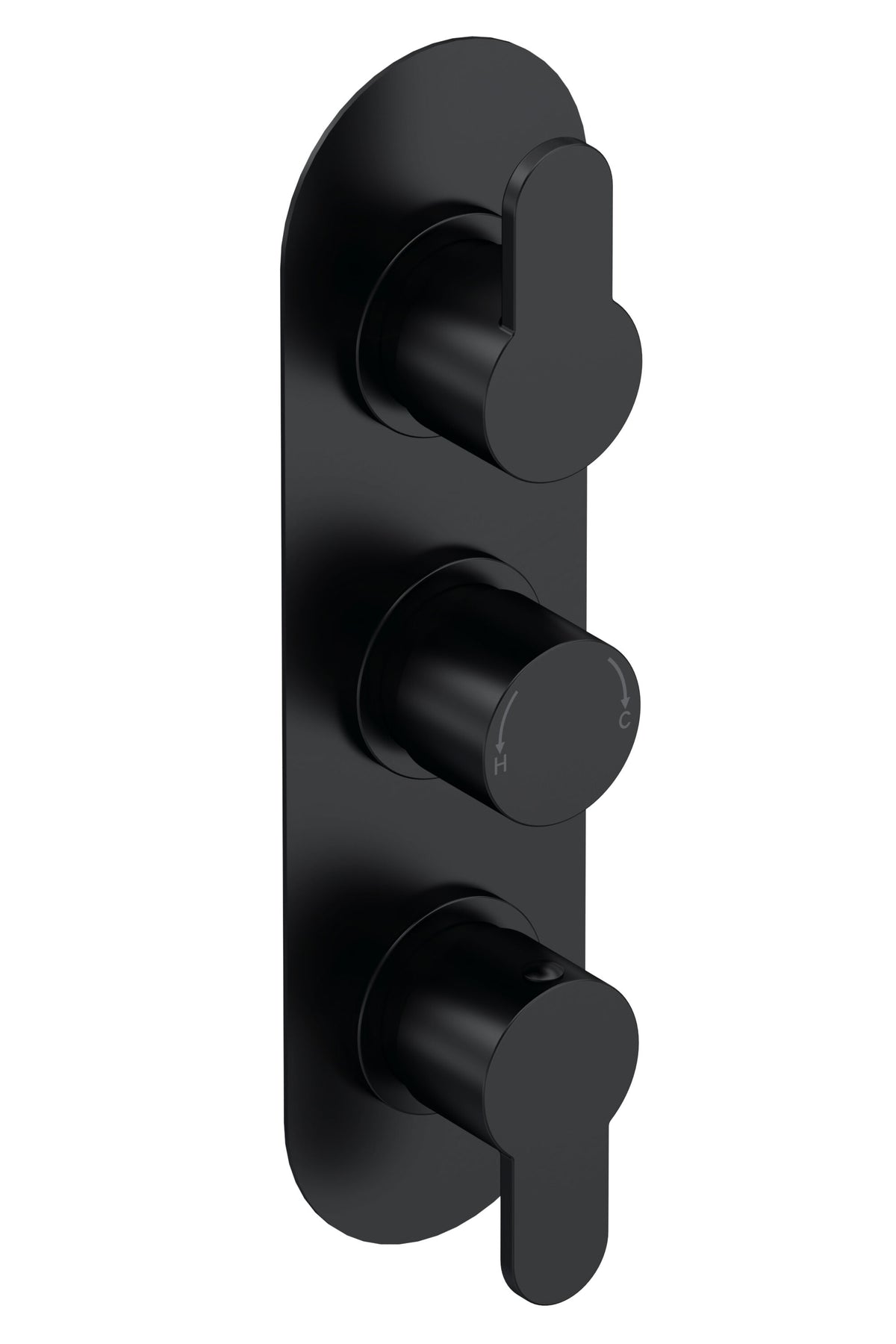 Nuie Arvan Triple Thermostatic Shower Valve With Diverter, photo 2
