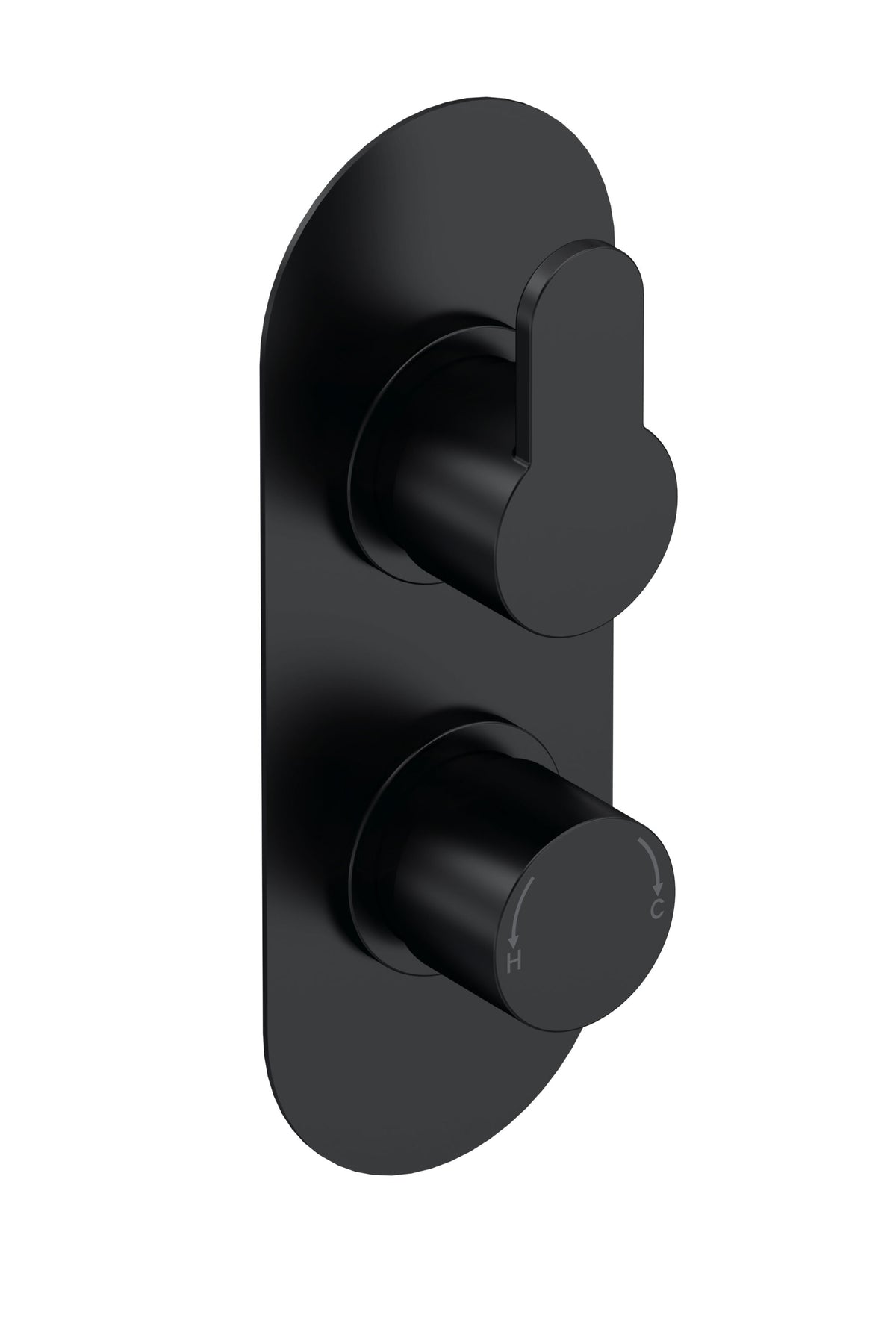 Nuie Arvan Twin Thermostatic Shower Valve With Diverter, photo 3