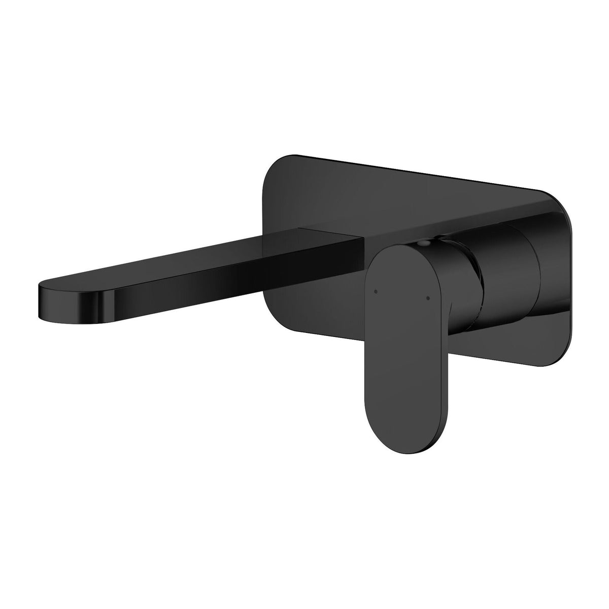 Nuie Binsey 2 Tap Hole Wall Mounted Basin Mixer – Chrome, Matt Black or Brushed Brass, photo 3