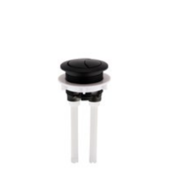 Kartell K-VIT Cistern Push Buttons for Series 600 Cisterns- Brushed Brass, Matt Black and Brushed Nickel