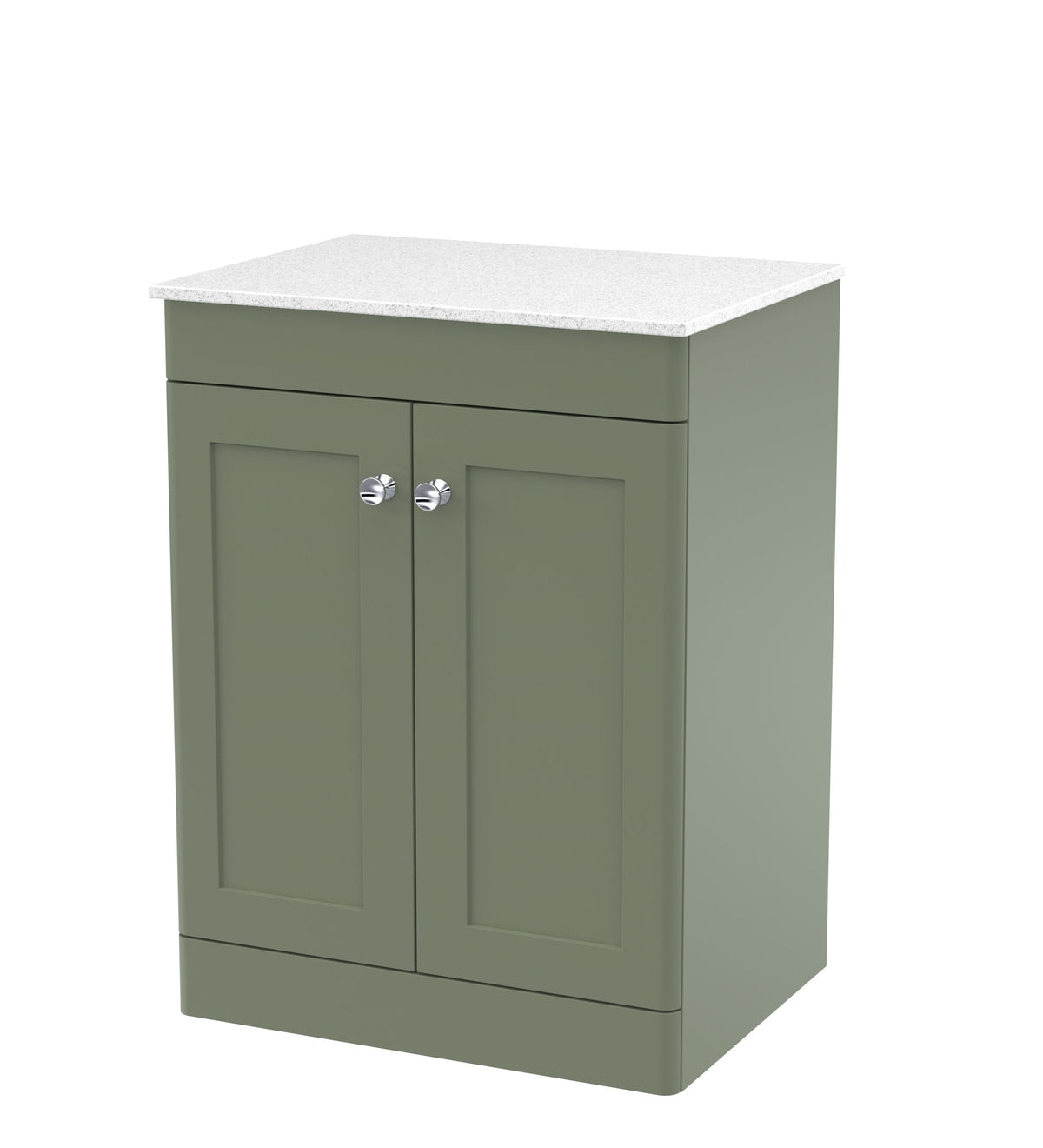 Nuie Classique 2 Door Floor Standing Vanity Unit With Worktop – 600mm & 800mm, photo 5