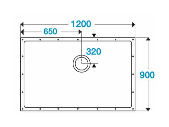 Contour ShowerDec Wet Room Floor Former 1200x900mm (SD1200X900)