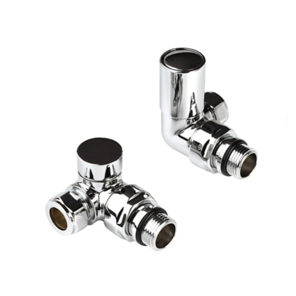Kartell K-VIT Corner Valve (Pair) Chrome — CRNV