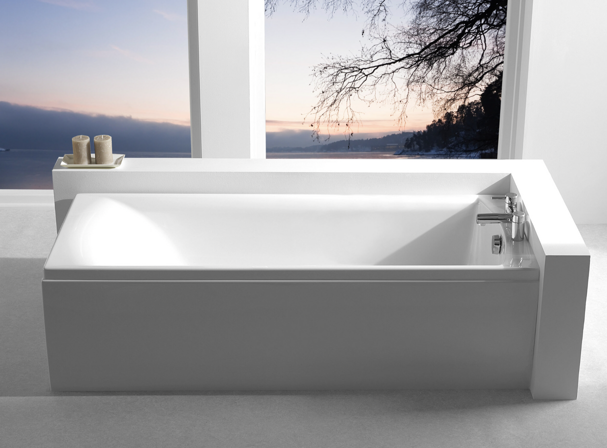 Carron Axis 1700x700mm Single Ended Bath - White Gloss (02037)