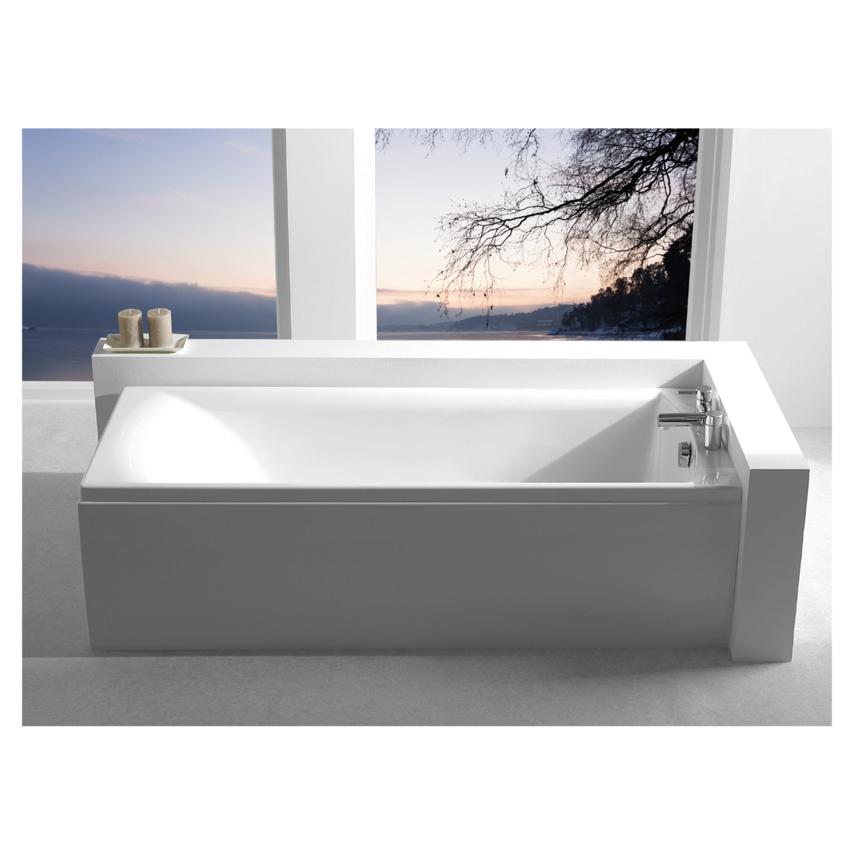 Carron Axis 1700x700mm Single Ended Bath - White Gloss (02037)