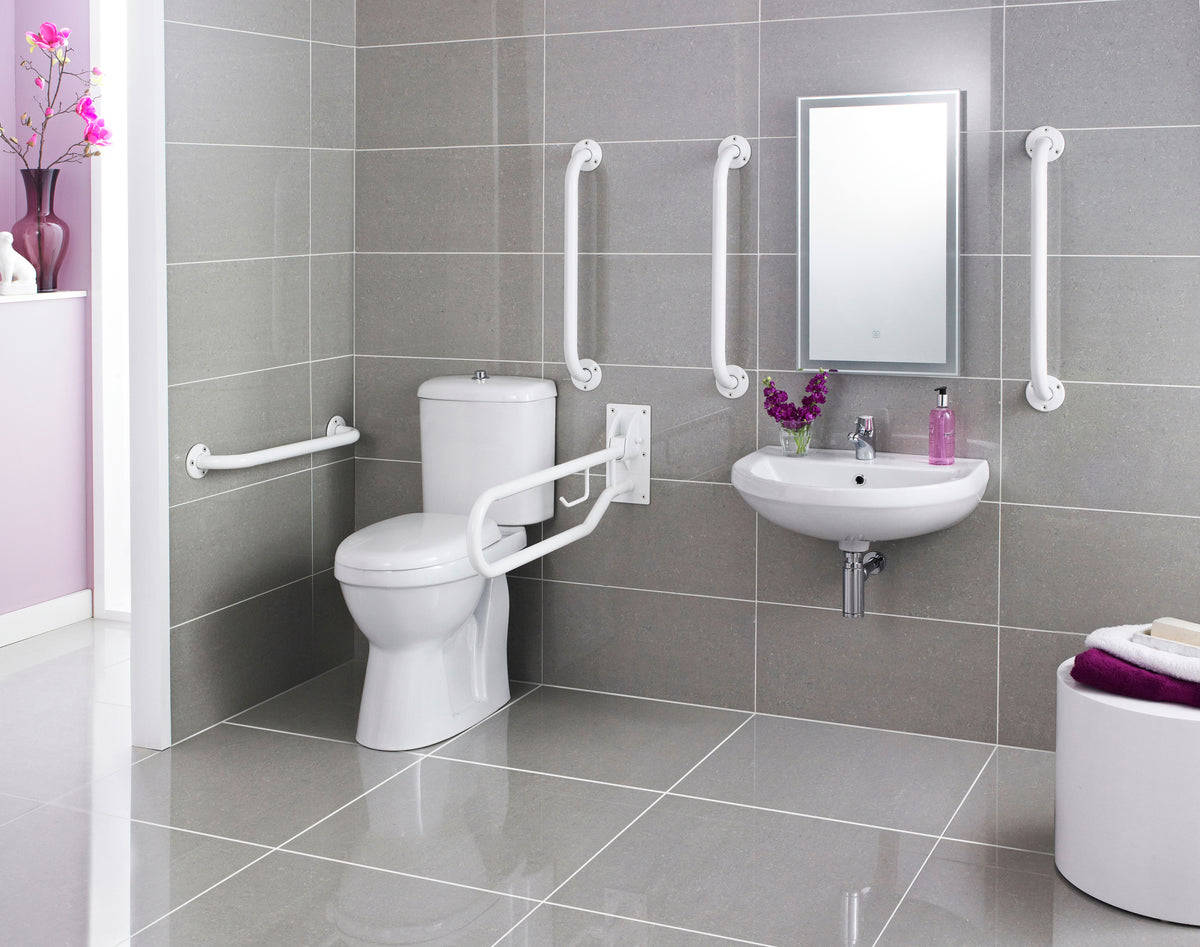Nuie Accessible Toilet Pack – White