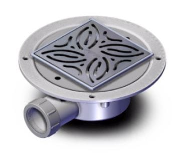 AKW Low Height Wet Room Waste with Tuff Form Adaptor – Choice of DW90 Dry or GW90-2 Wet, Tiled or Vinyl, photo 3