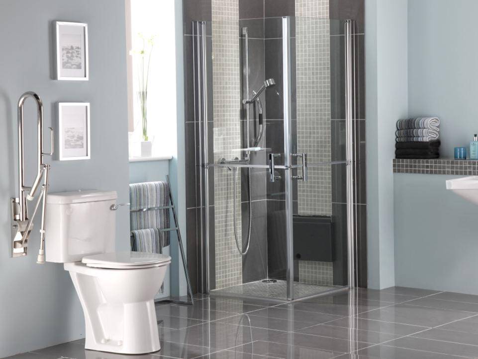 AKW Larenco Duo Stable Shower Door, photo 2