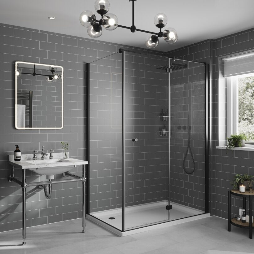 Multipanel Tile Dust Grey Metro Bathroom Wall Panel 2400 x 598mm – Matt, photo 2
