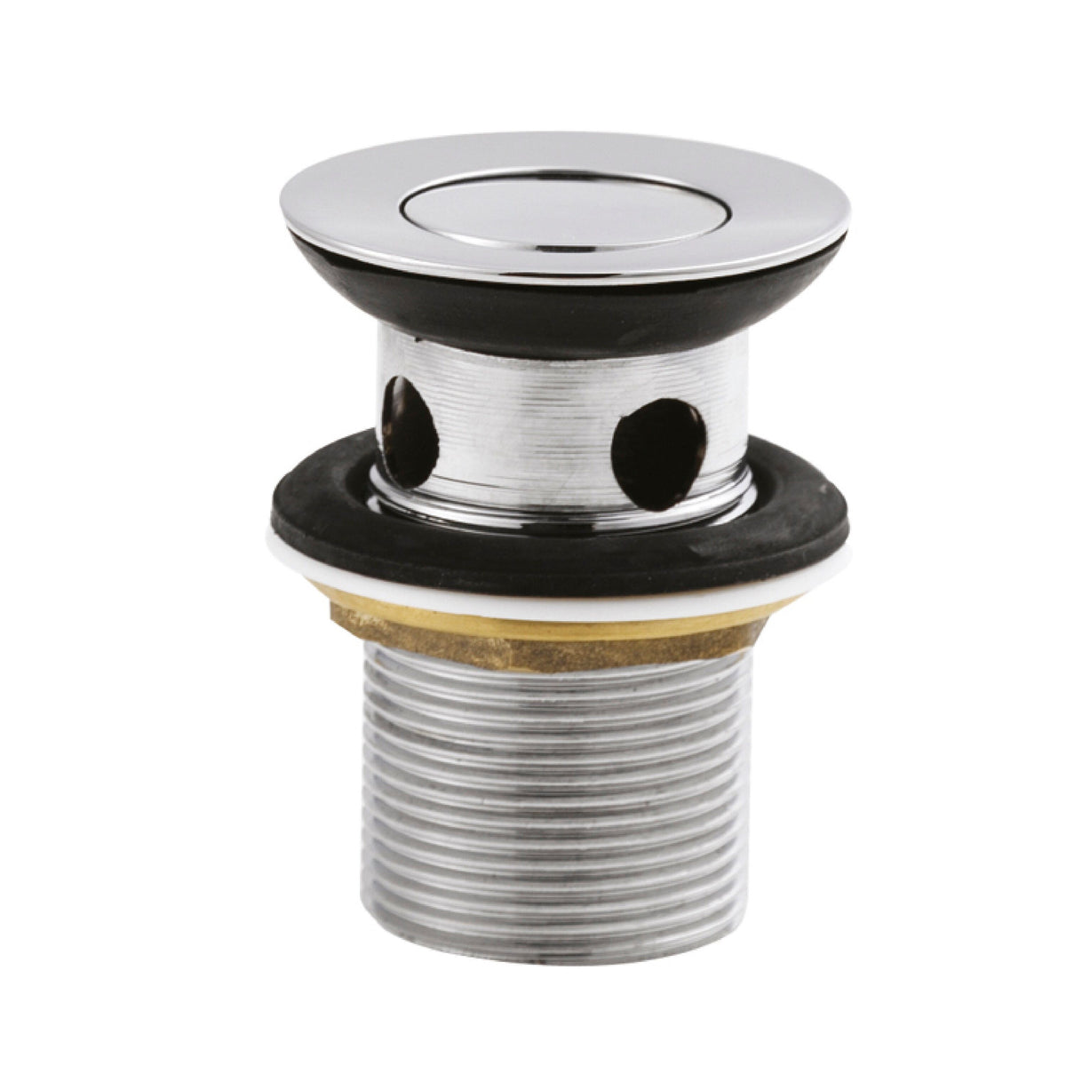 Nuie Flip Basin Waste – 62mm High – Chrome