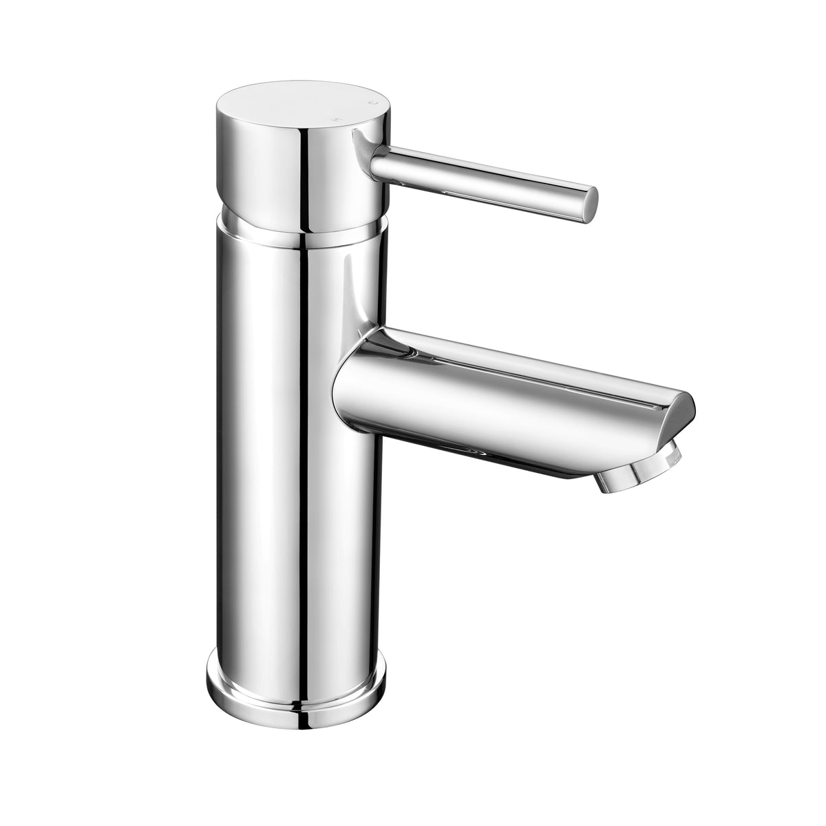 Nuie Series Two Mono Basin Mixer With Push Button Waste – Chrome, photo 2