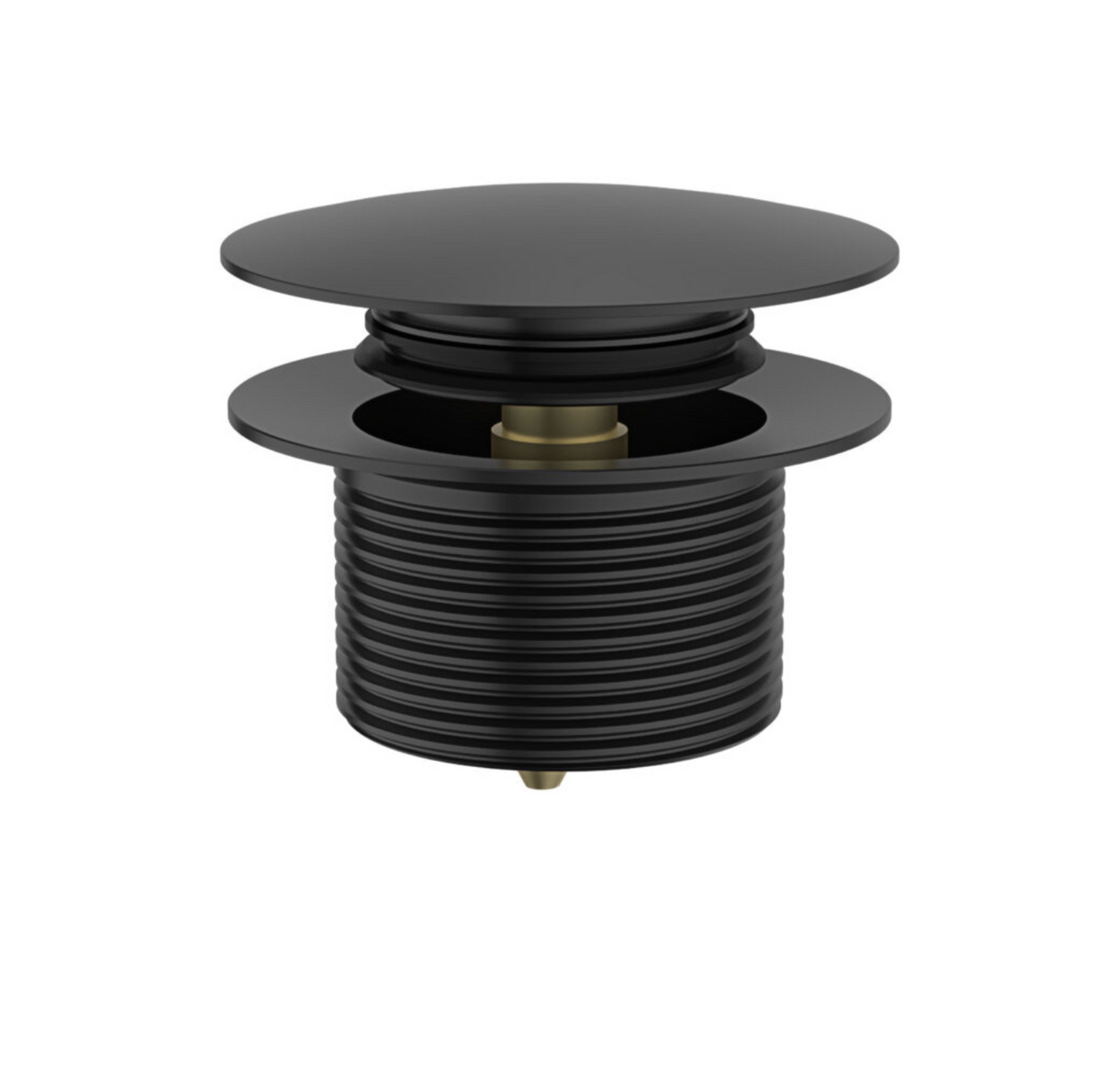 Kartell K-VIT Freestanding Bath Click Clack Waste- Black (FSB-WAS-BL)
