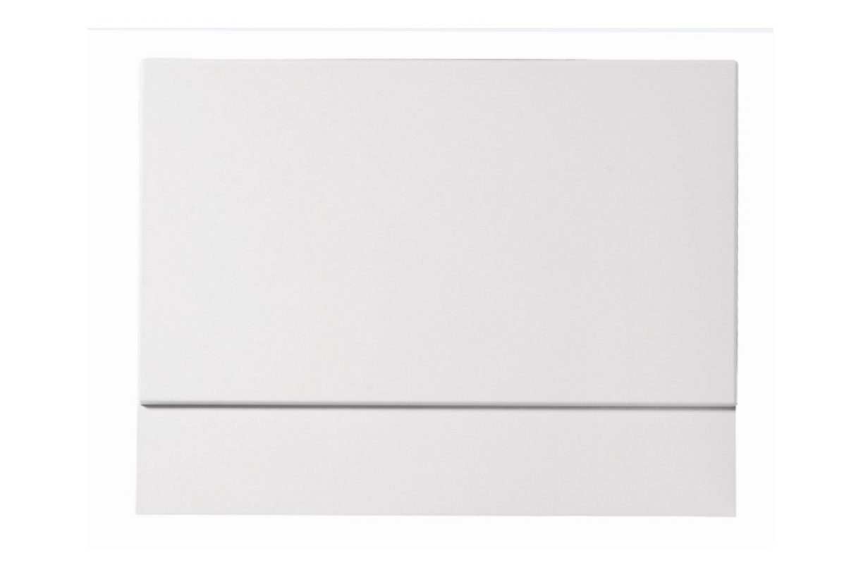 Kartell K-VIT 700mm 2 Piece Mouldwood End Bath Panel - White Gloss (FUR684IM)