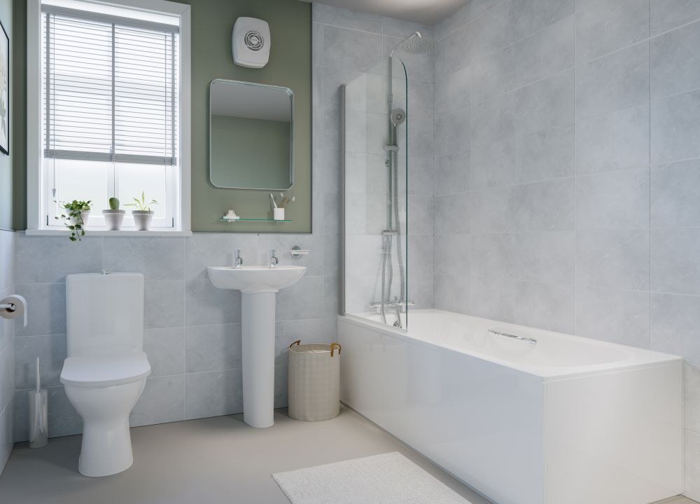 AKW PVC White Gloss Bath Panel, photo 4