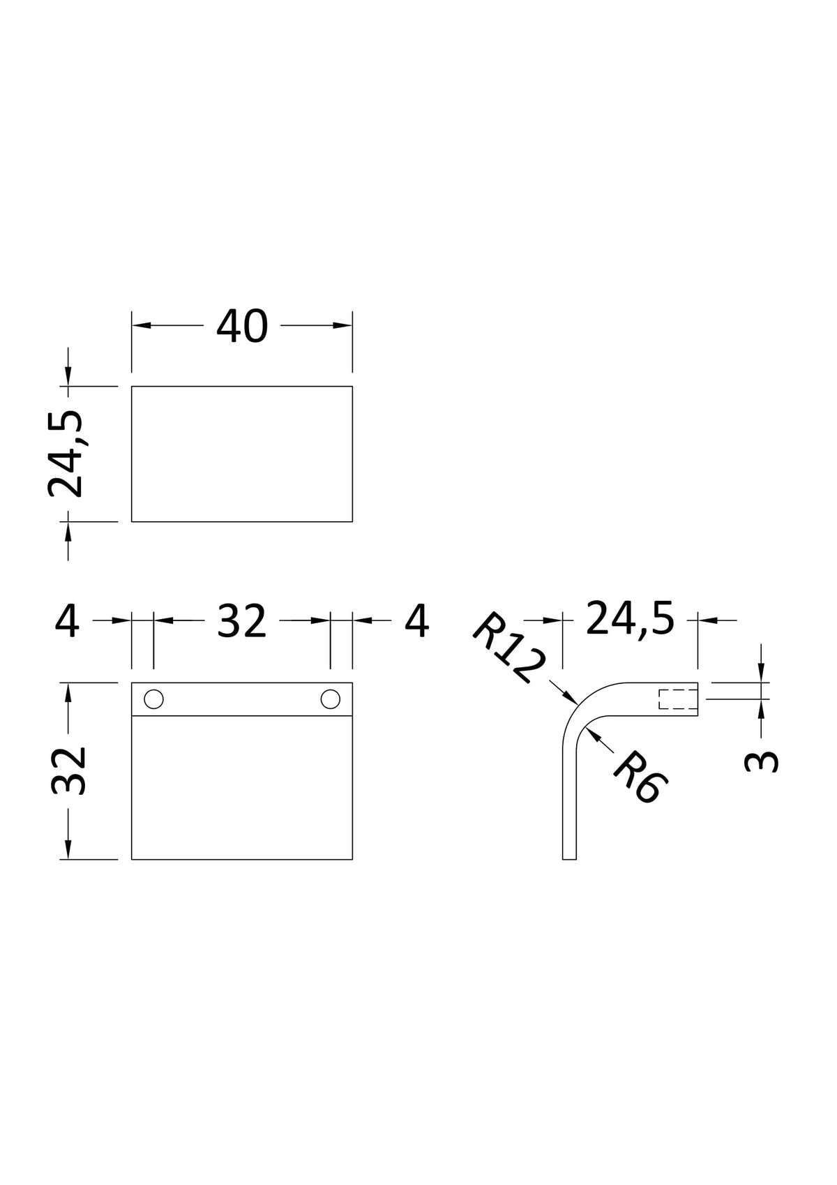 Nuie Square Knob – 112mm, 212mm, 312mm & 320mm, photo 5