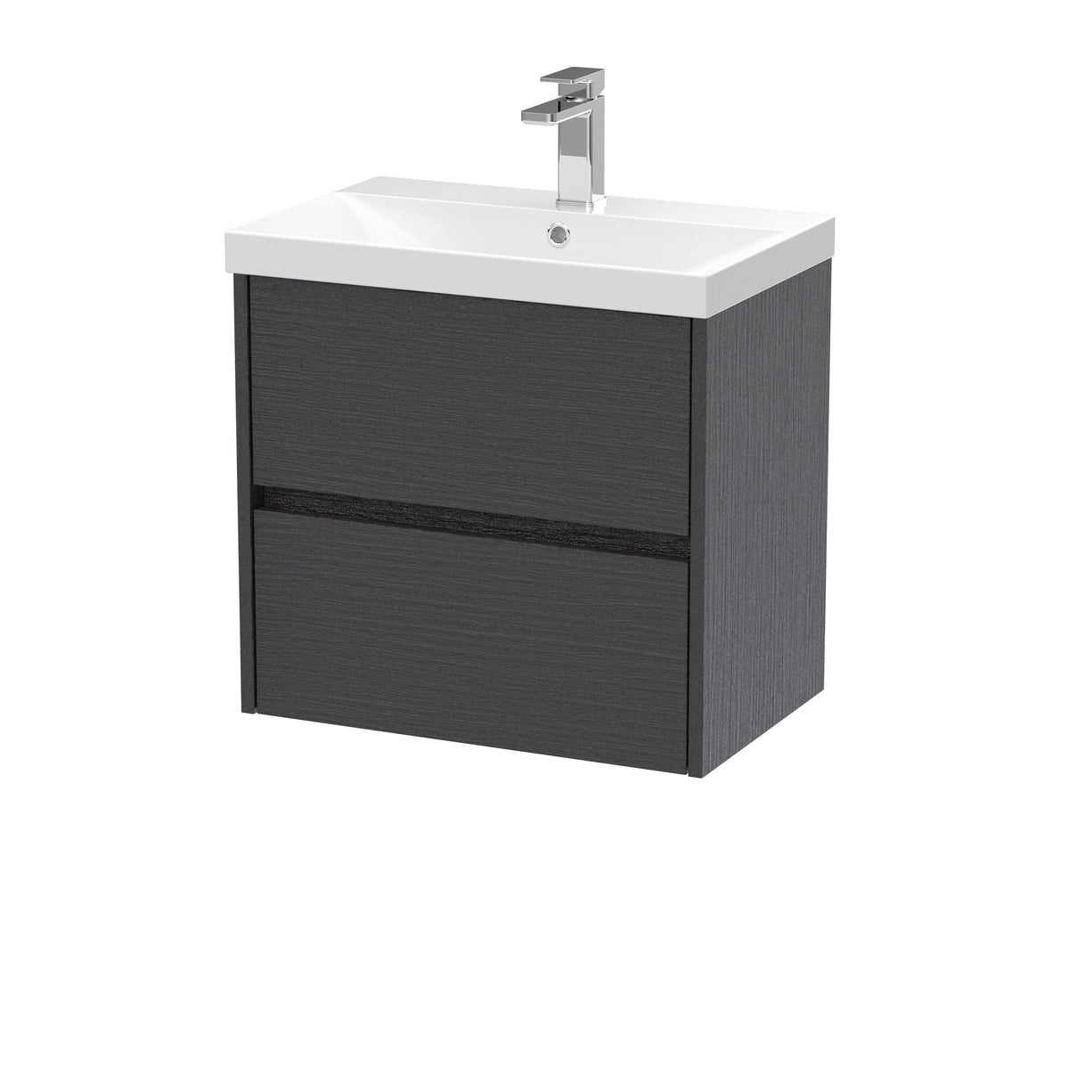 Nuie Havana 2 Drawer Wall Hung Vanity Unit With Basin – 500mm, 600mm & 800mm, photo 10